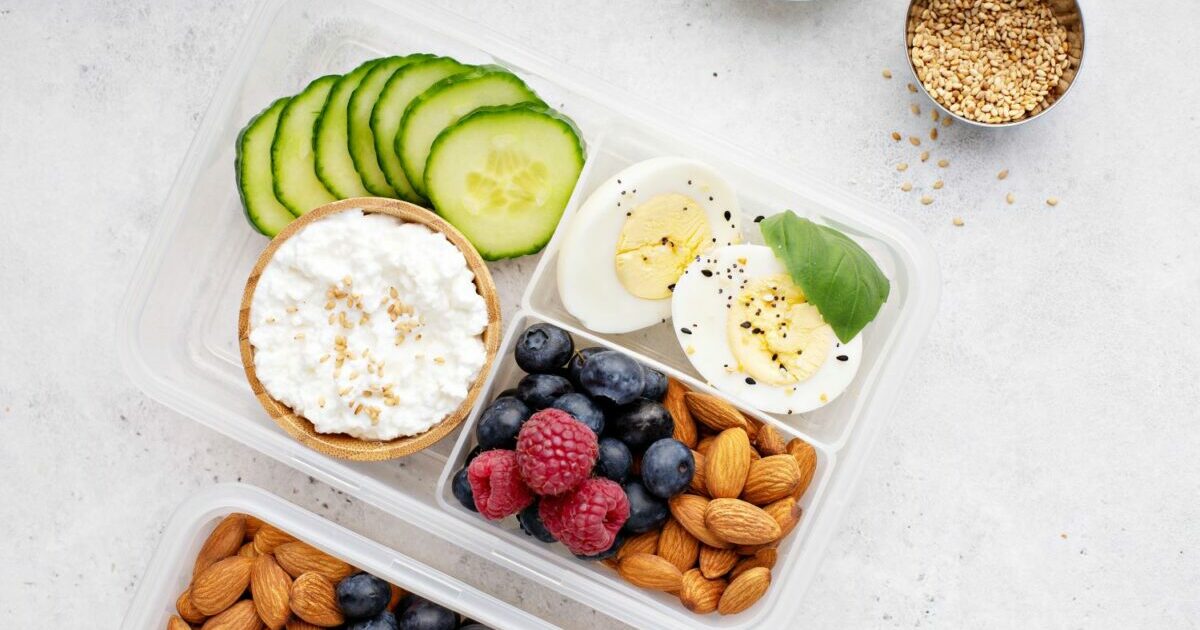 snacks in a container